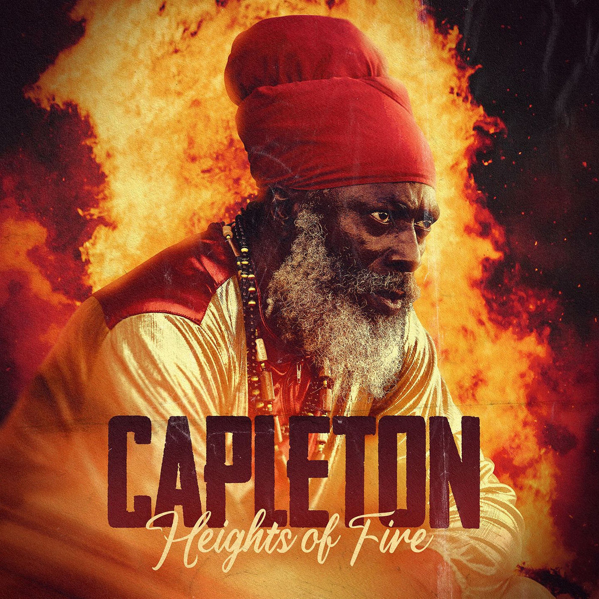 Capleton – Heights of Fire vinyl record cover
