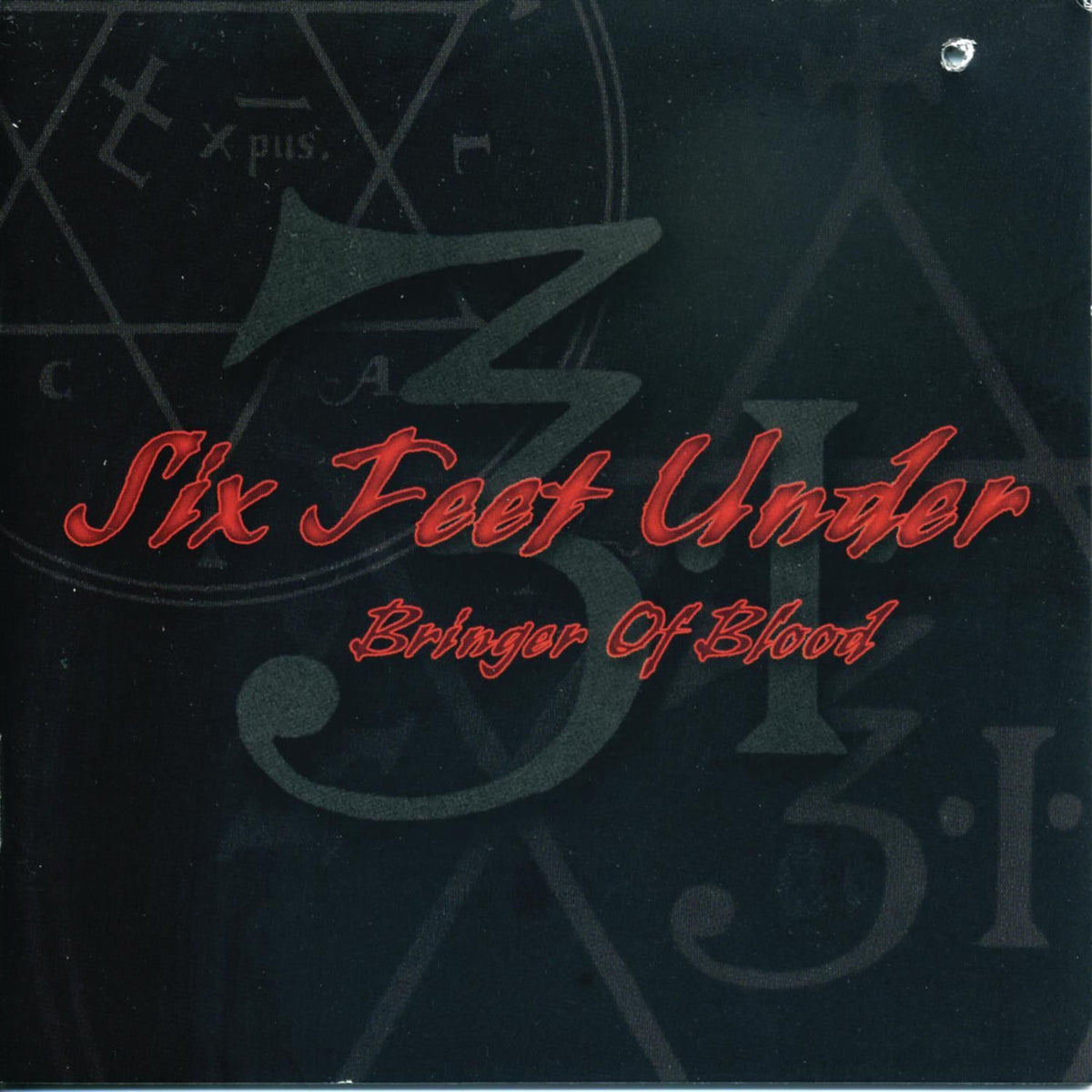 Six Feet Under – Bringer Of Blood (Blood Red Vinyl) vinyl record cover
