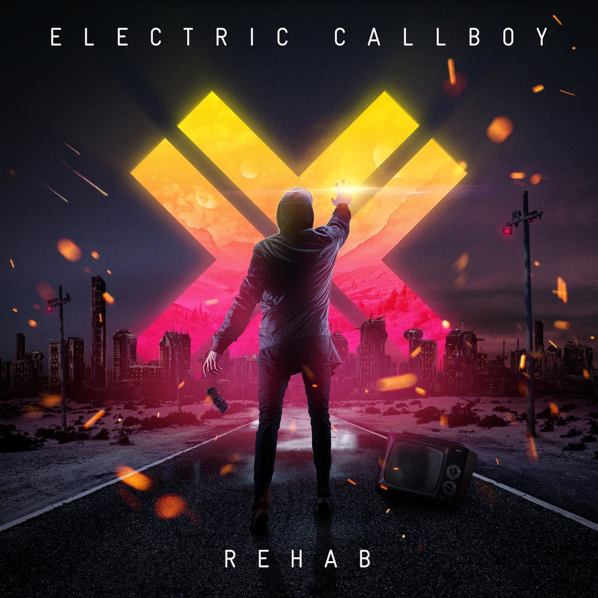 Electric Callboy – Rehab vinyl record cover