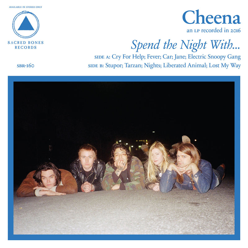 Cheena – Spend the Night With... vinyl record cover