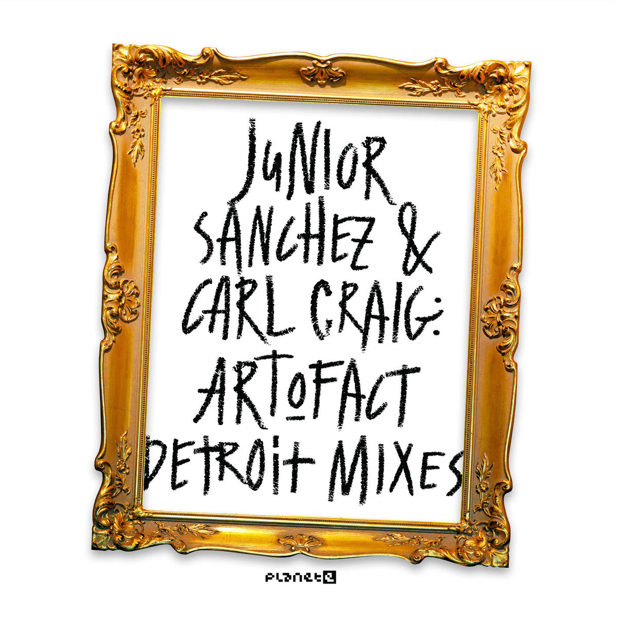 Junior Sanchez – Art-O-Fact - Detroit Mixes vinyl cover