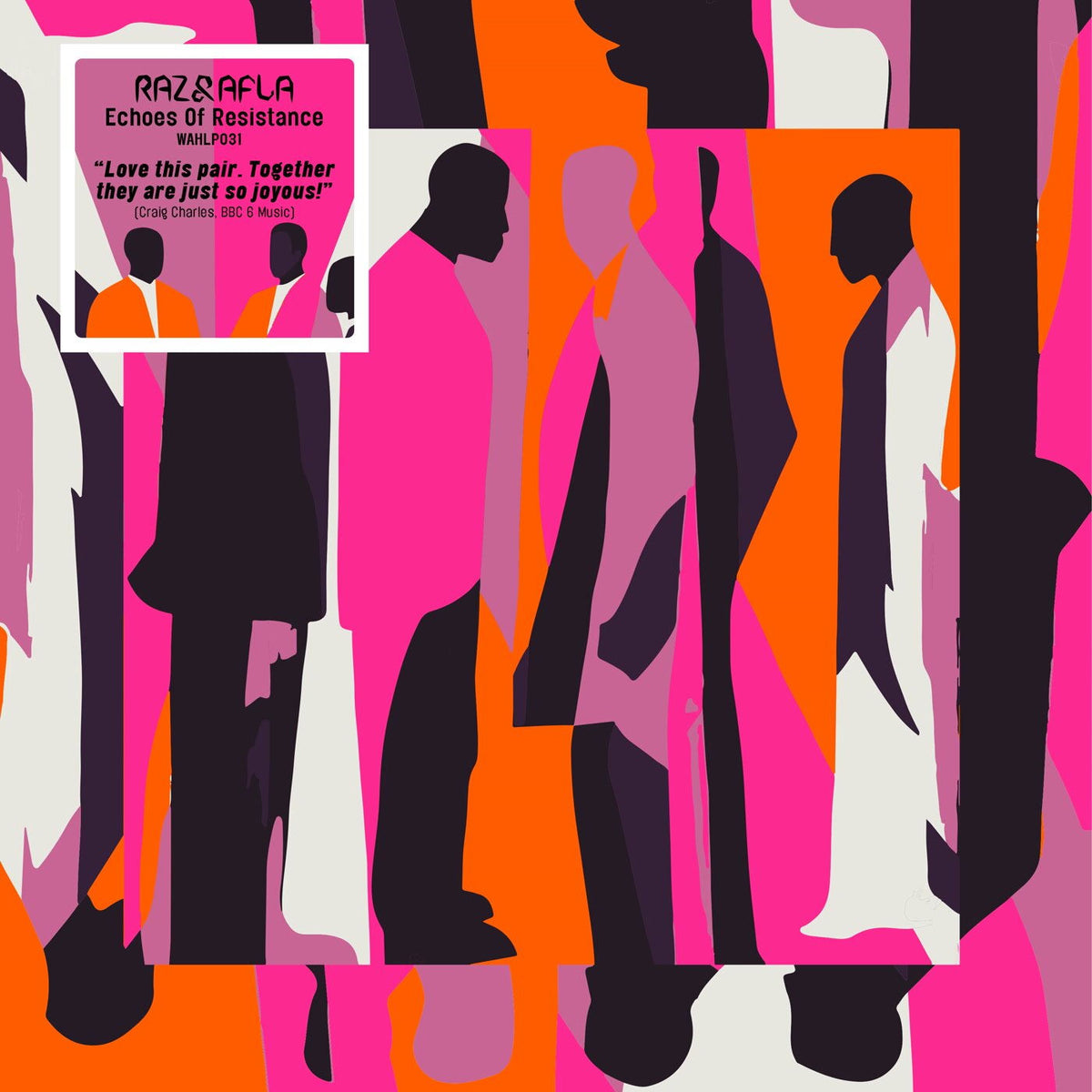 Raz & Afla – Echoes Of Resistance [LP] vinyl record cover