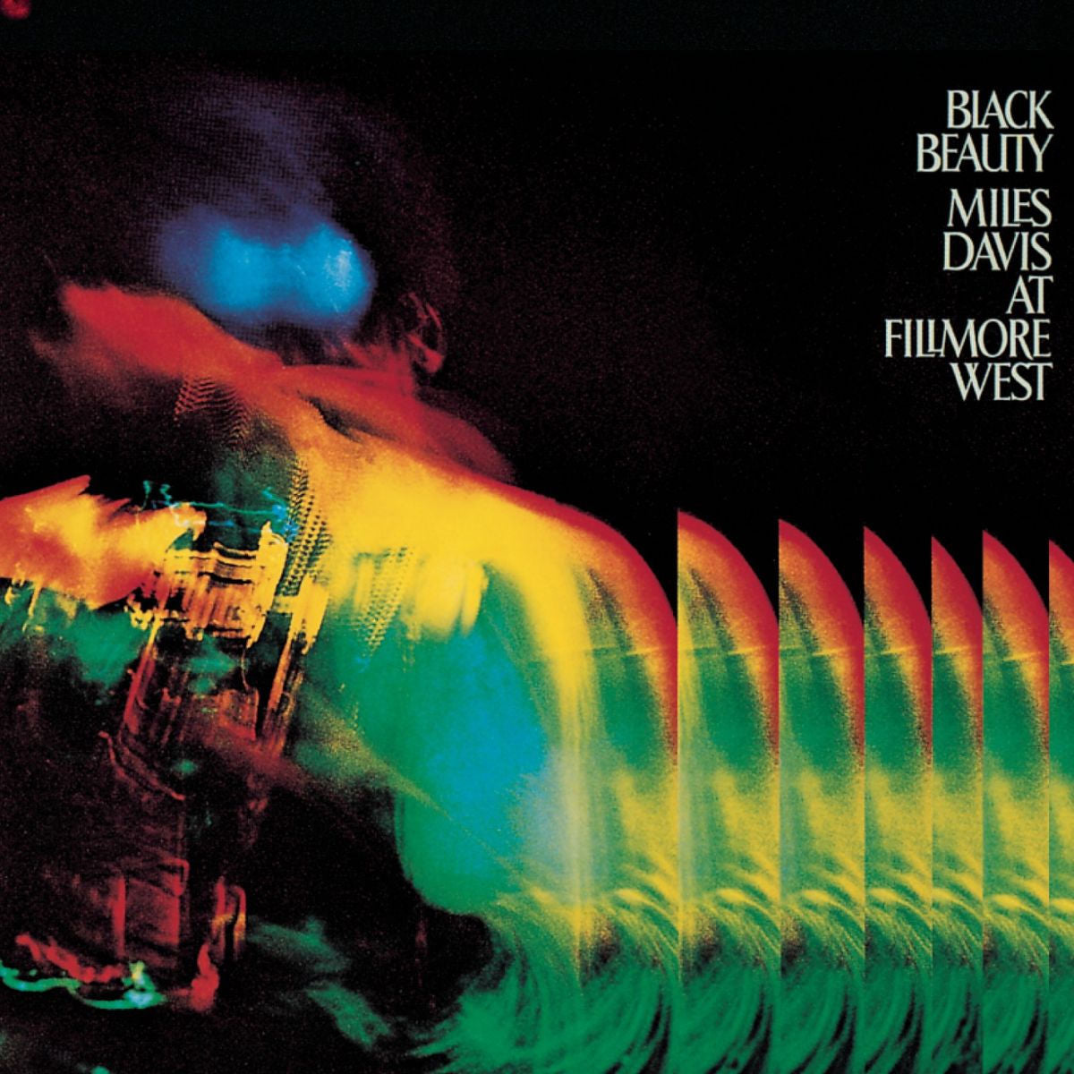 Miles Davis – Black Beauty: Miles Davis at Fillmore West (180 Gram Vinyl) (2 Lp's) vinyl record cover