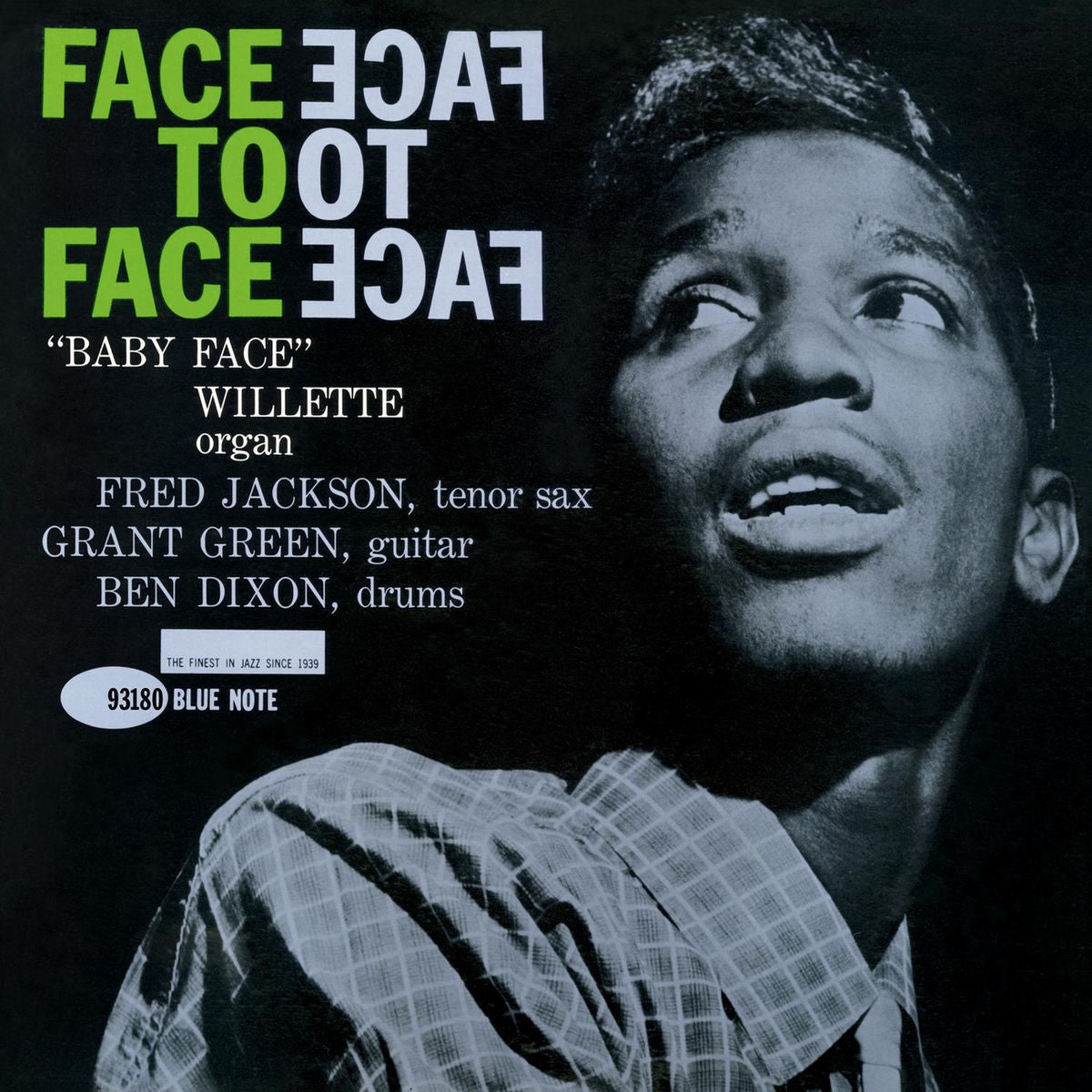 Baby Face Willette – Face to Face vinyl record cover