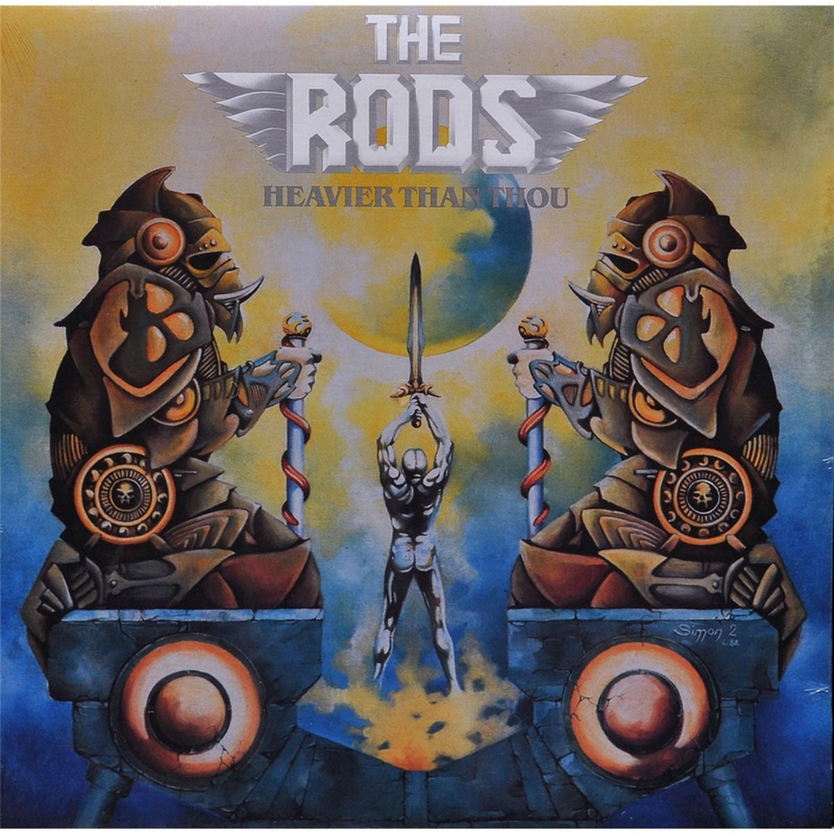 The Rods – Heavier Than Thou (Coloured Vinyl) vinyl record cover