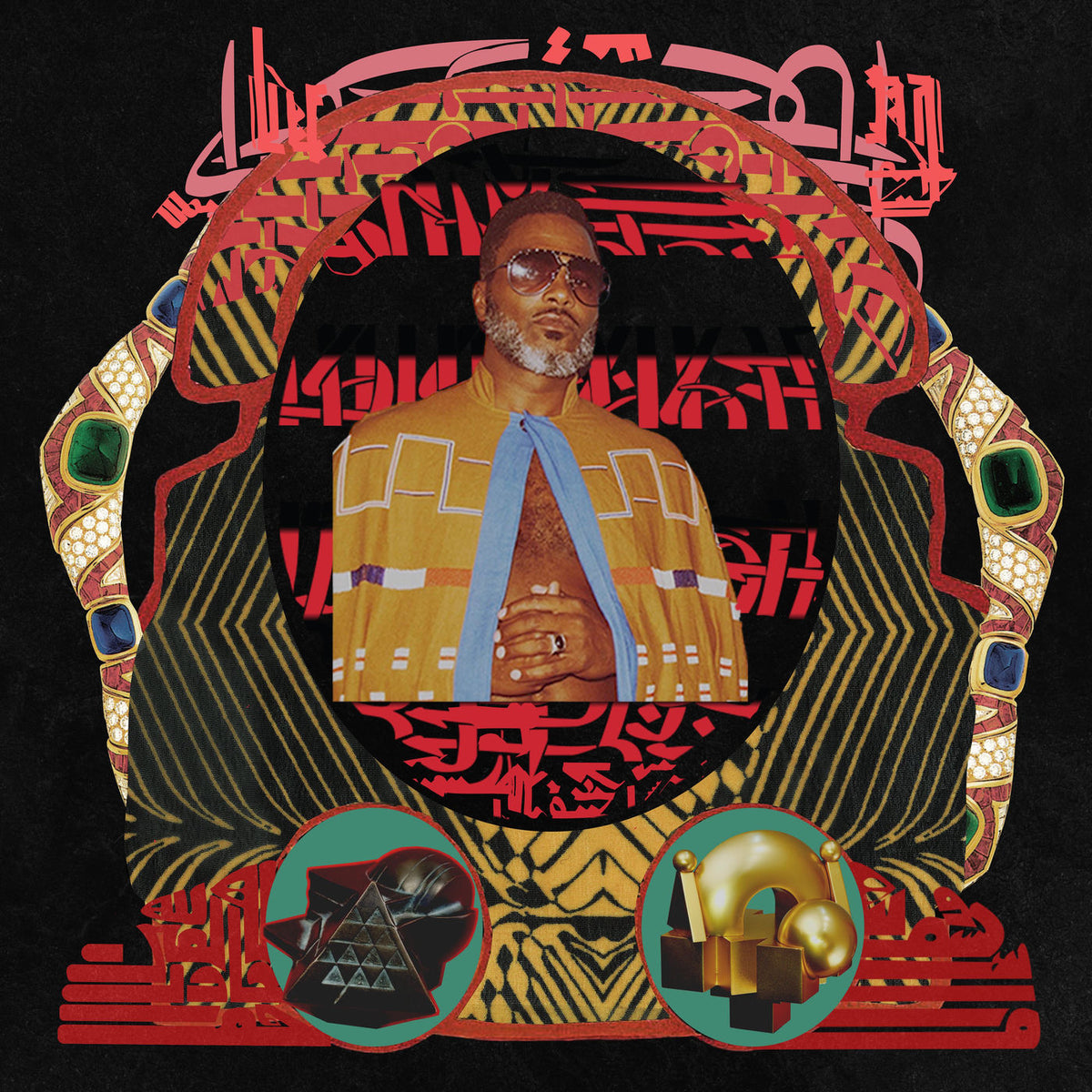 Shabazz Palaces – The Don of Diamond Dreams vinyl record cover