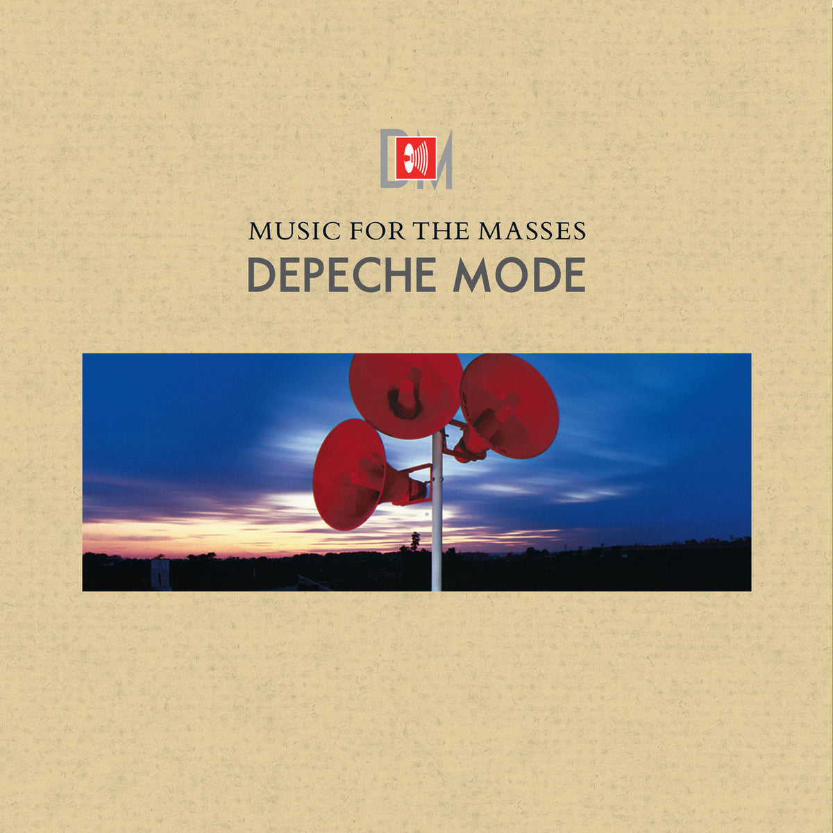Depeche Mode – Music For The Masses vinyl record cover