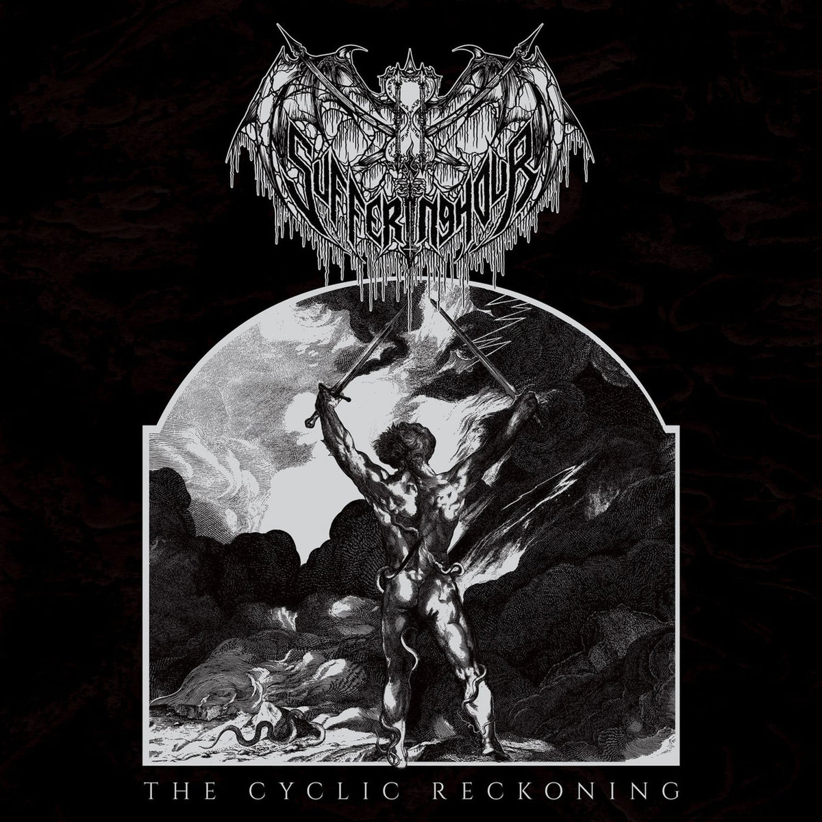 Suffering Hour – The Cyclic Reckoning vinyl record cover