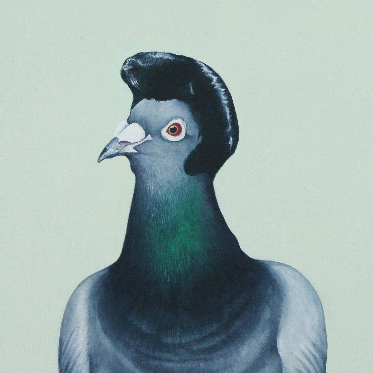 Micko & The Mellotronics – 1/2 Dove 1/2 Pigeon vinyl record cover