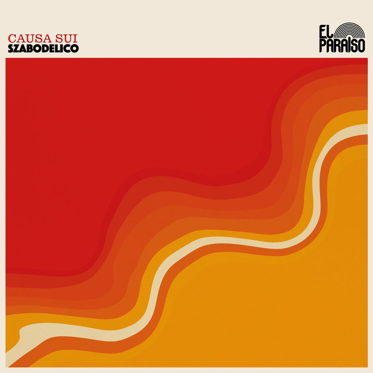 Causa Sui – Szabodelico vinyl record cover