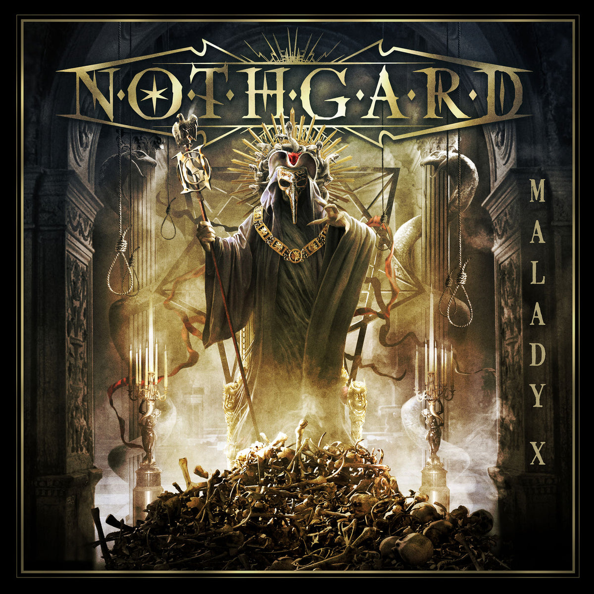 Nothgard – Malady X vinyl record cover