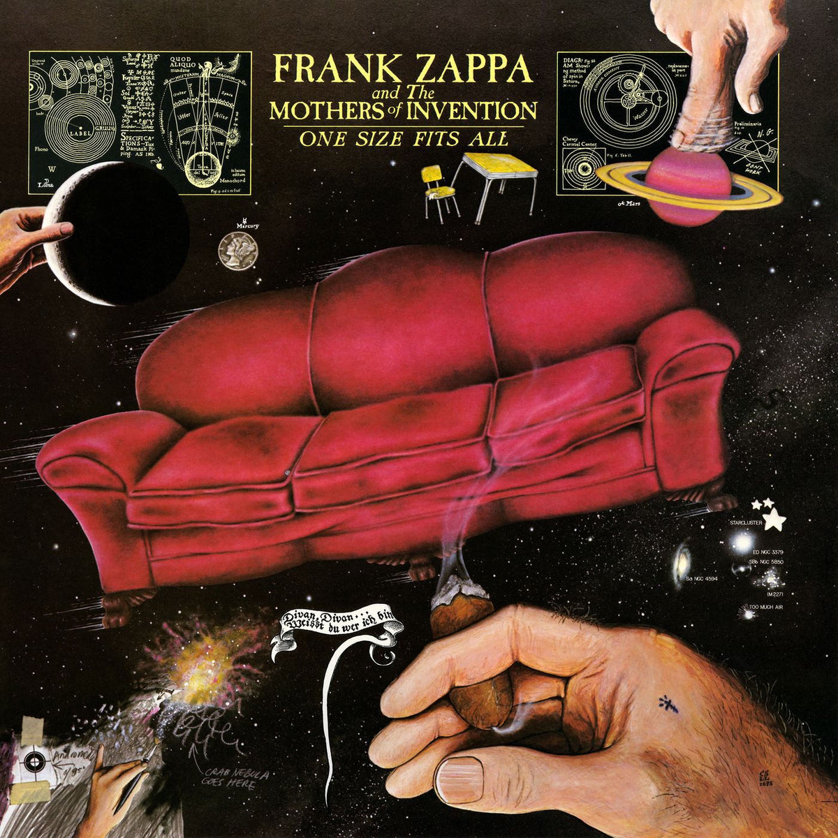 Frank Zappa – One Size Fits All (LP) — album cover