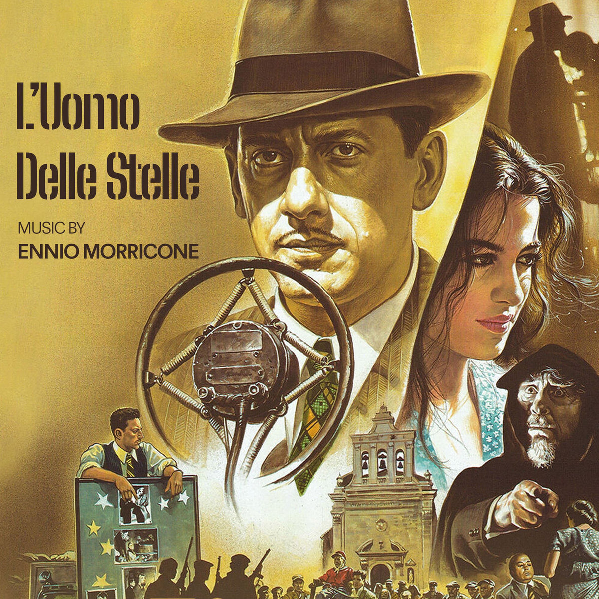 Ennio Morricone – L'uomo Delle Stelle vinyl record cover