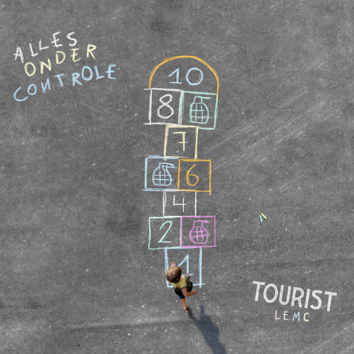Tourist Lemc – Alles Onder Controle vinyl record cover