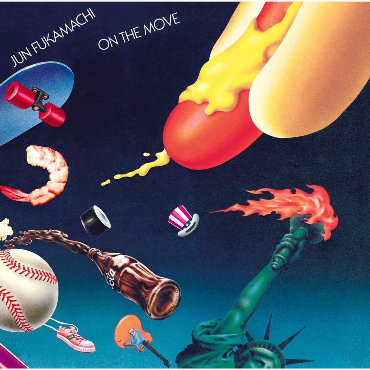 Jun Fukamachi – On The Move vinyl record cover