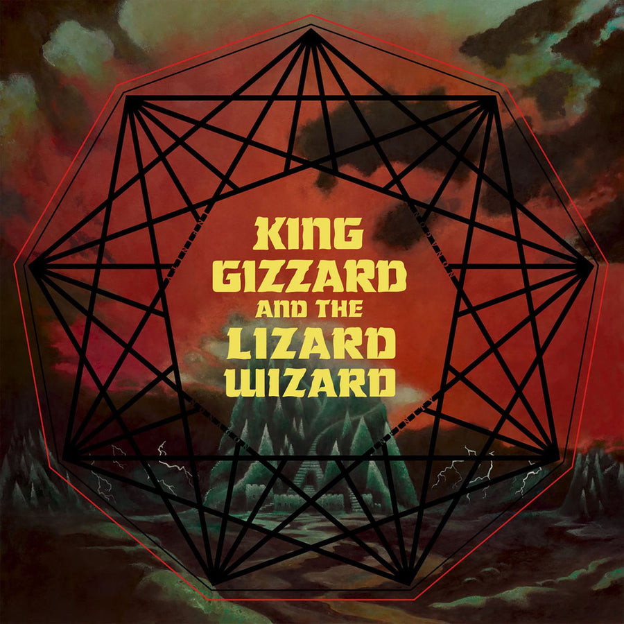 King Gizzard & The Lizard Wizard – Nonagon Infinity (Yellow/Red/Black Vinyl) vinyl record cover