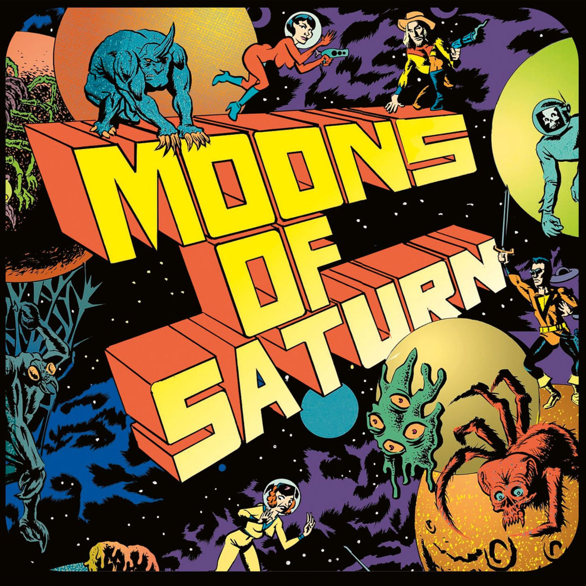 Moons of Saturn – Moons of Saturn vinyl record cover