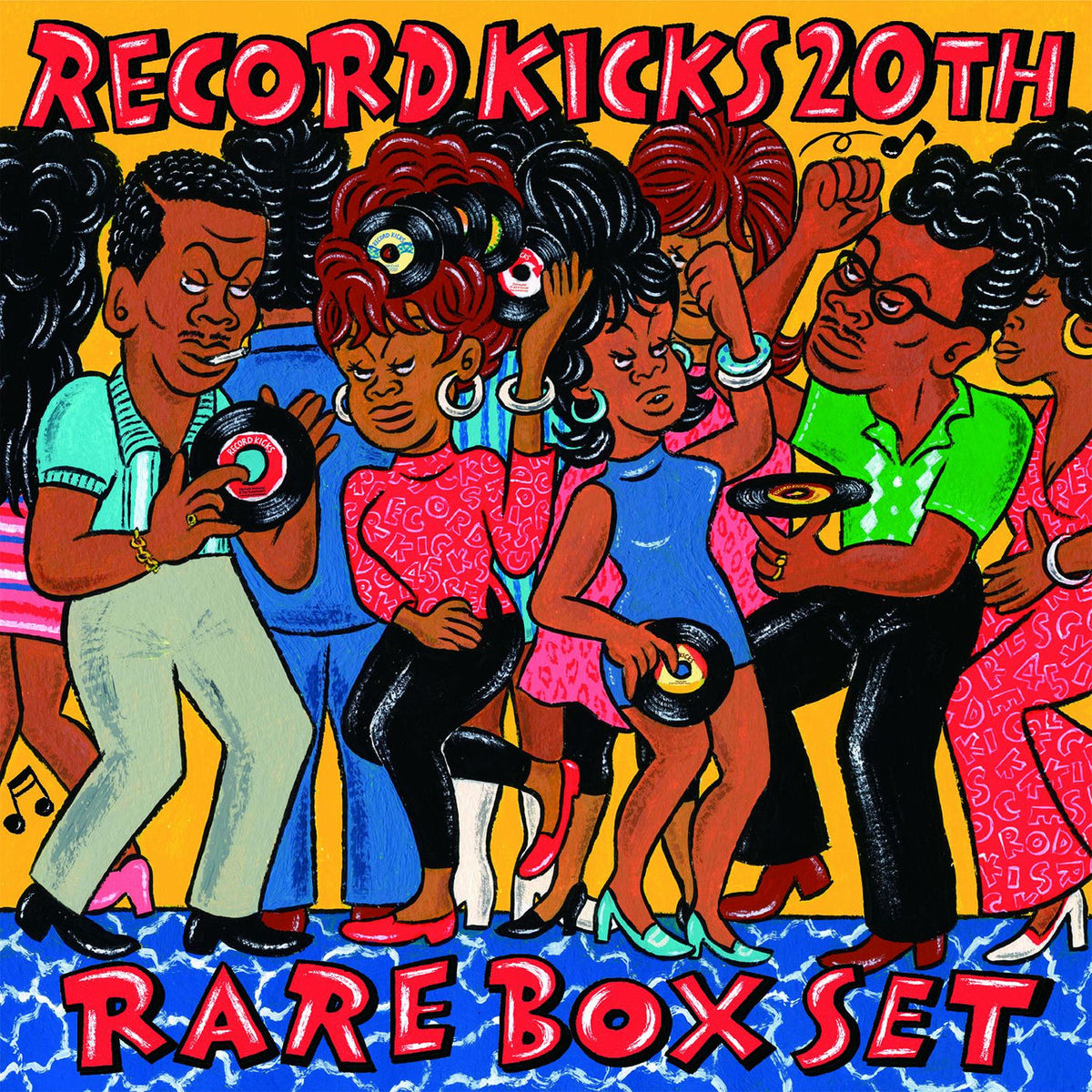 Various Artists – Record Kicks 20th Rare Box Set vinyl cover