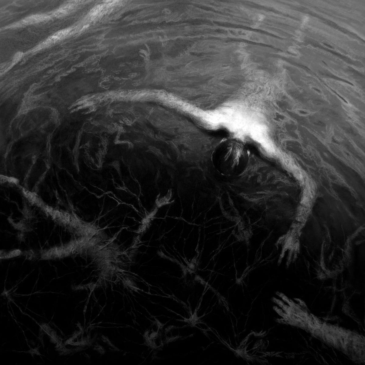 Altarage – The Approaching Roar vinyl record cover