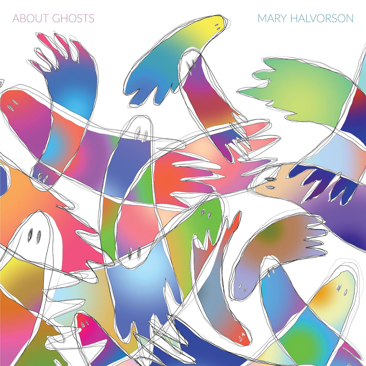 Mary Halvorson – About Ghosts vinyl record cover