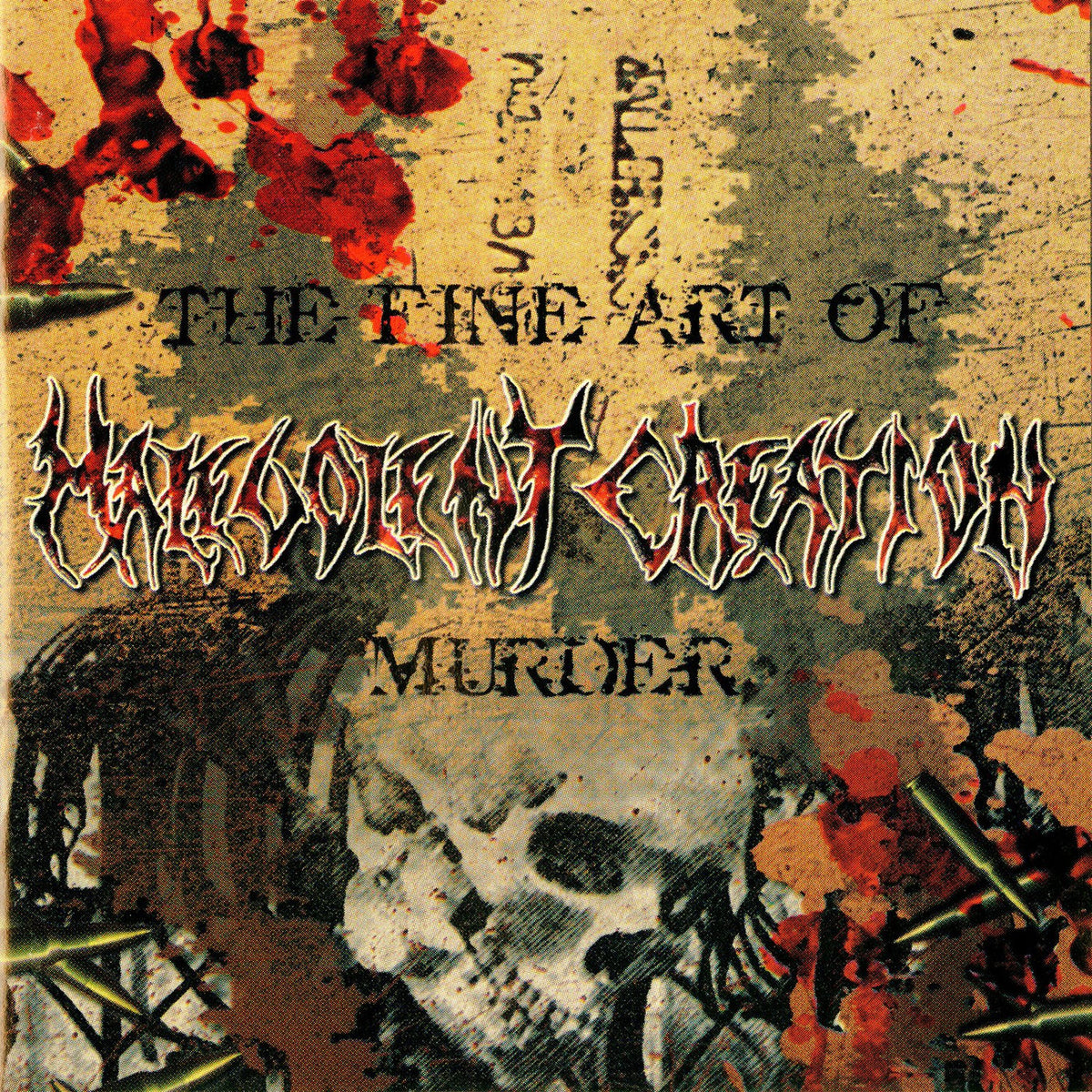 Malevolent Creation – The Fine Art of Murder vinyl record cover