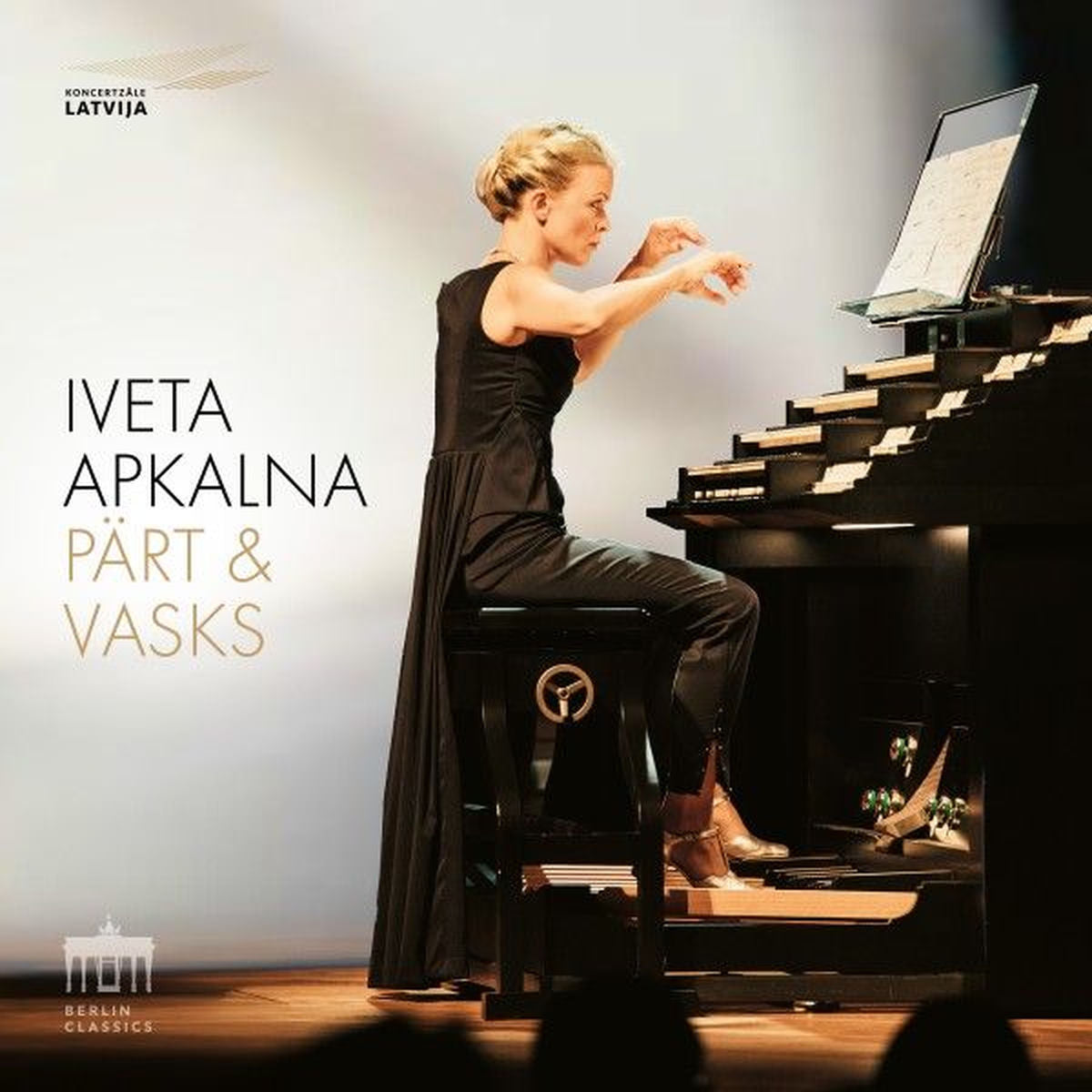 Iveta Apkalna – Pärt & Vasks vinyl cover