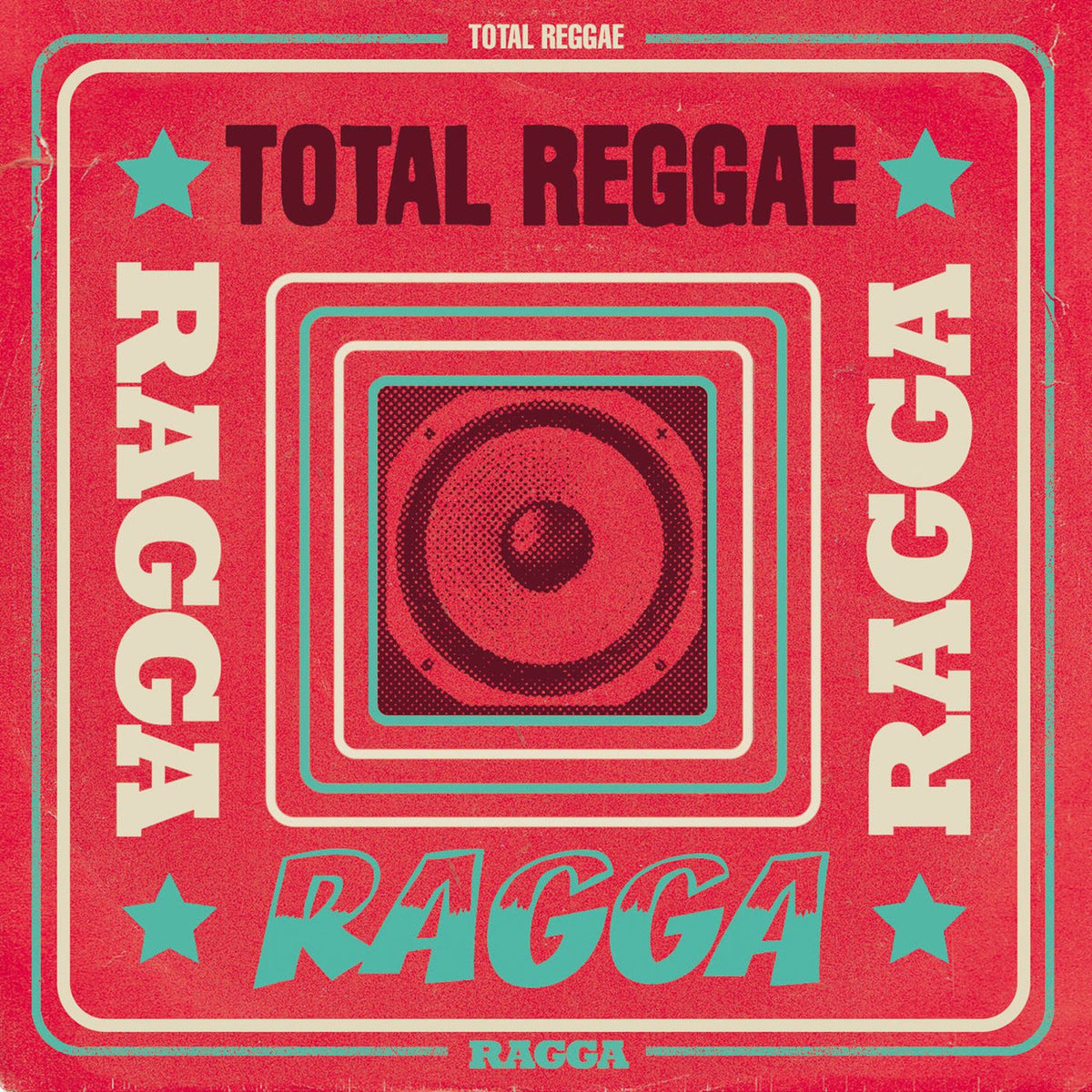 Various Artists – Total Reggae vinyl record cover
