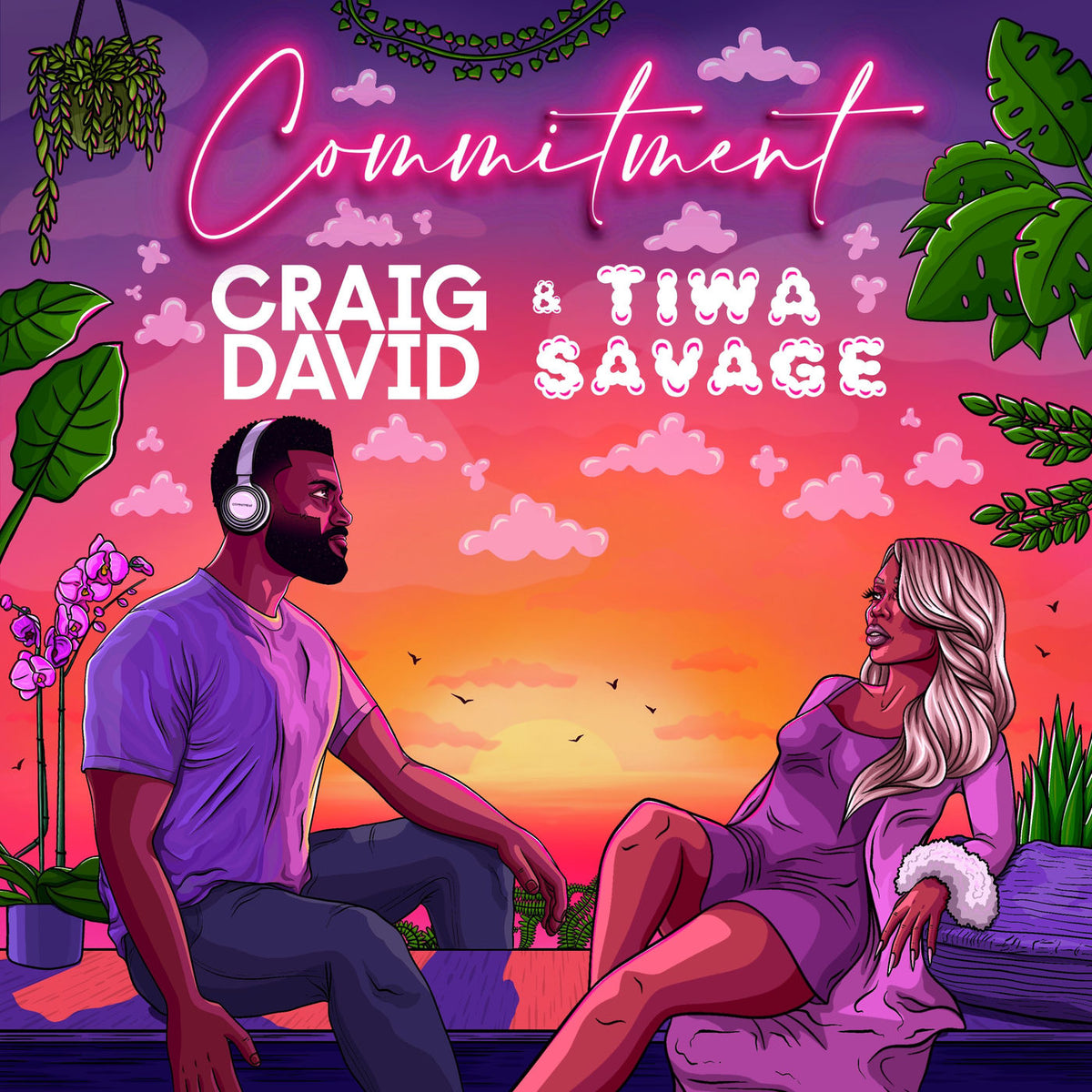 Craig David – Commitment vinyl record cover