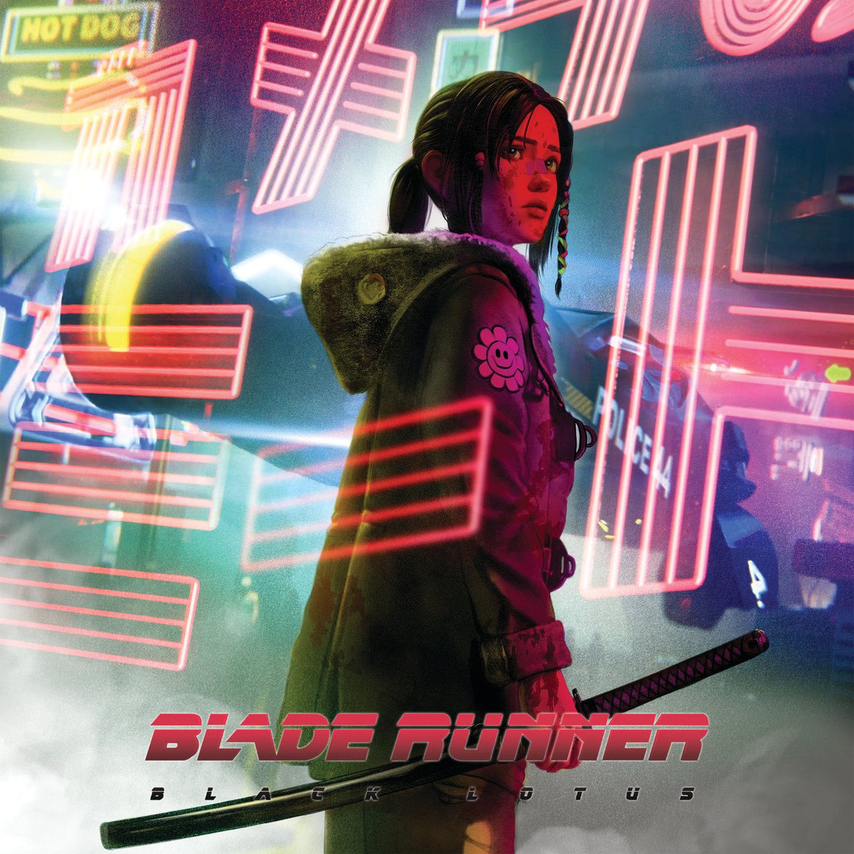Various Artists – Blade Runner Black Lotus (Original Television Soundtrack) [Violet LP] vinyl record cover