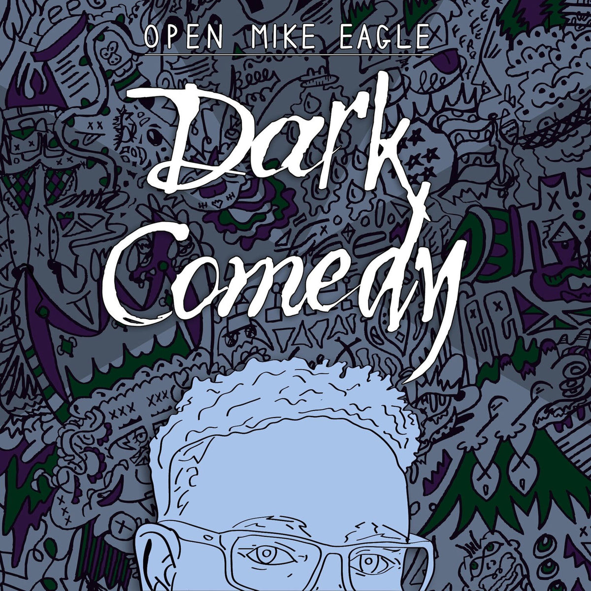 Open Mike Eagle – Dark Comedy vinyl record cover
