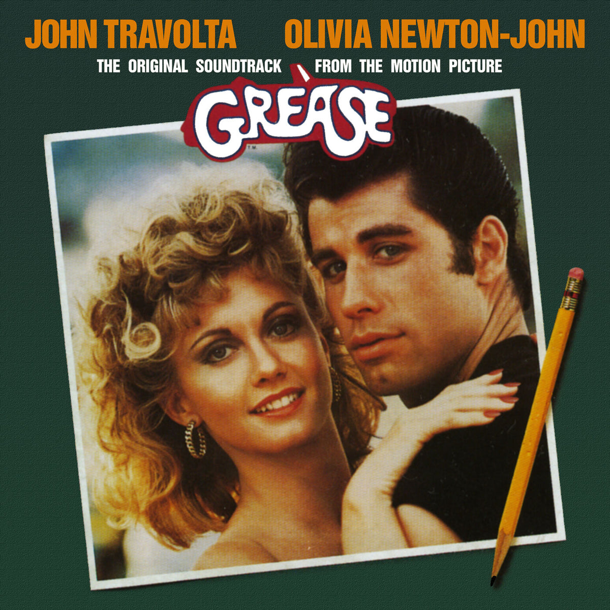 Various Artists – Grease vinyl record cover