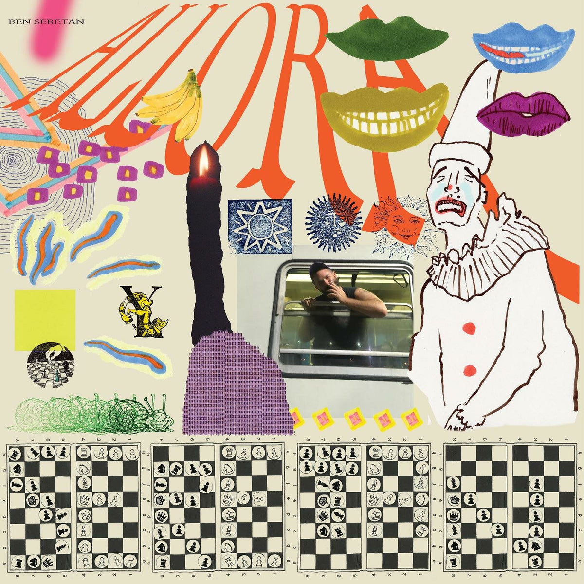 Ben Seretan – Allora vinyl cover