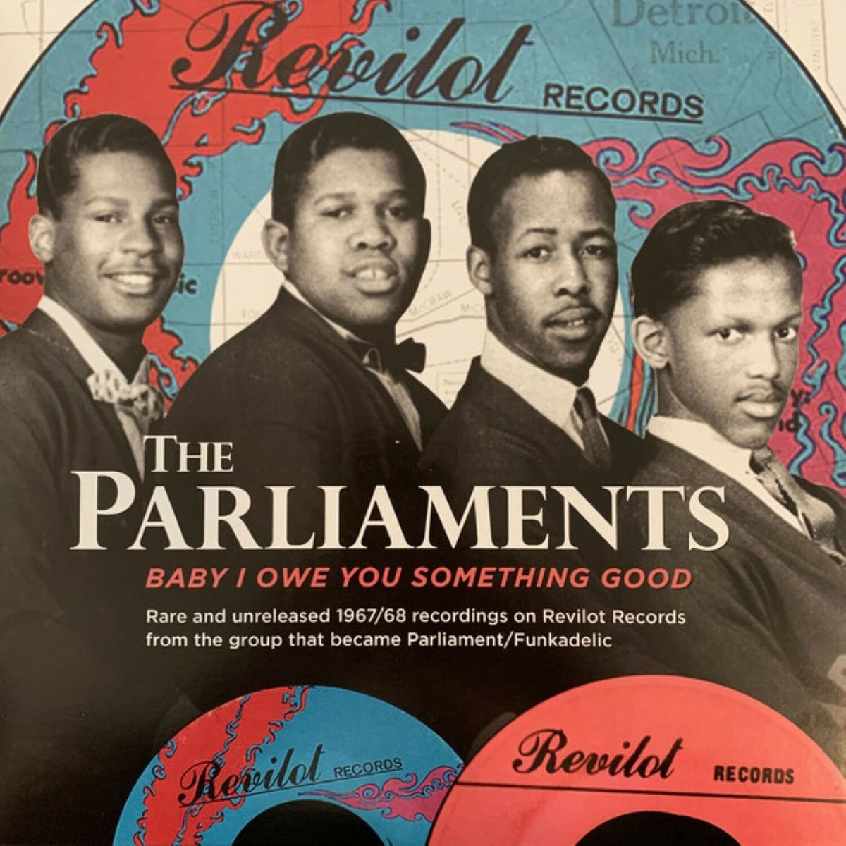 The Parliaments – Baby I Owe You Something Good vinyl cover