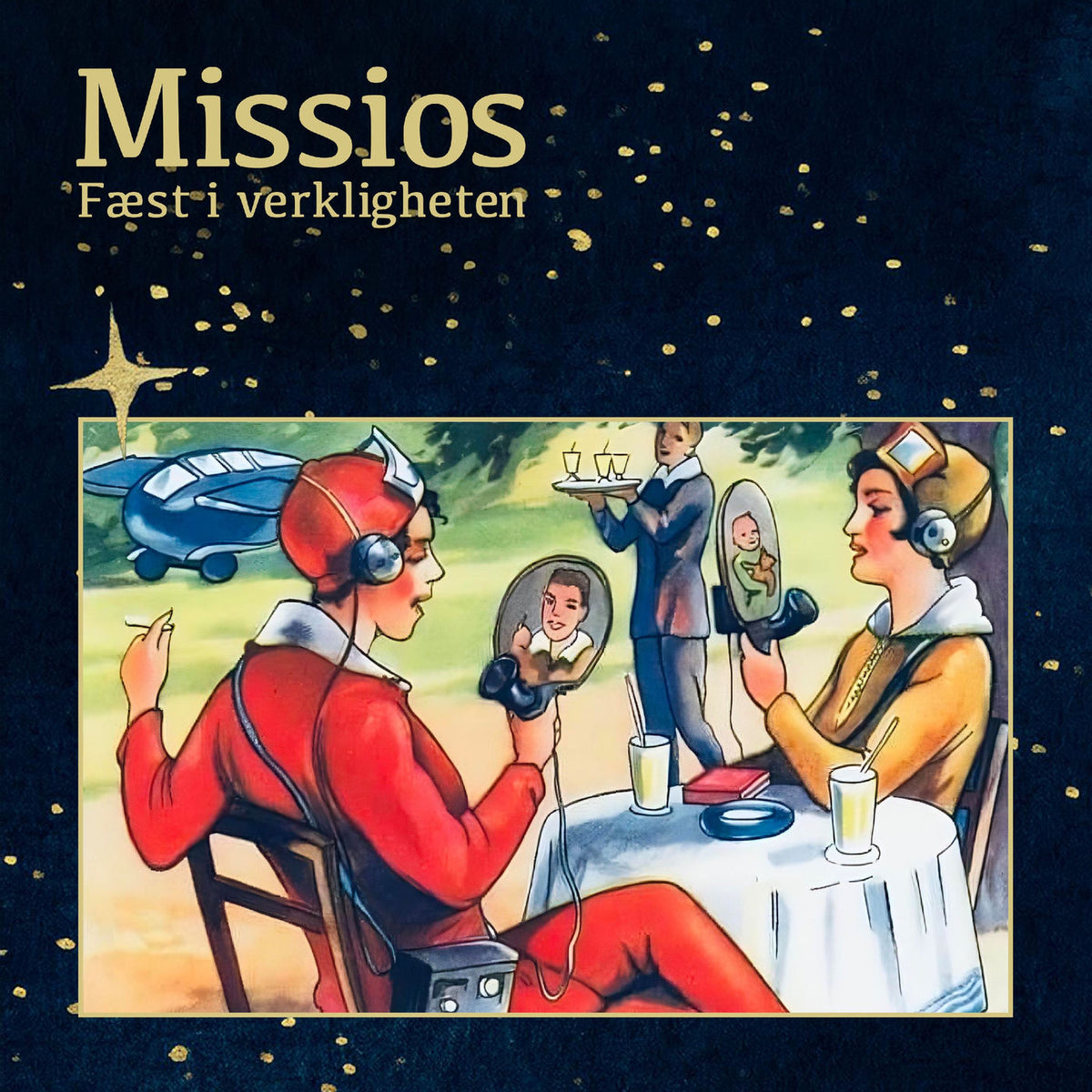 Stefan Missios – Faest I Verkligheten vinyl record cover
