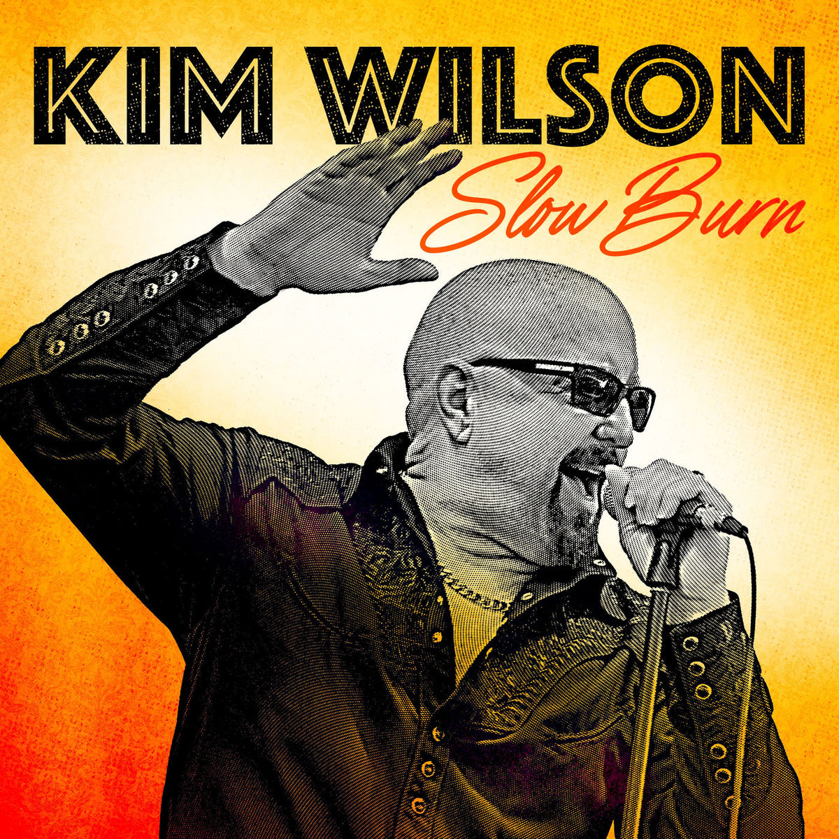 Kim Wilson – Slow Burn vinyl record cover