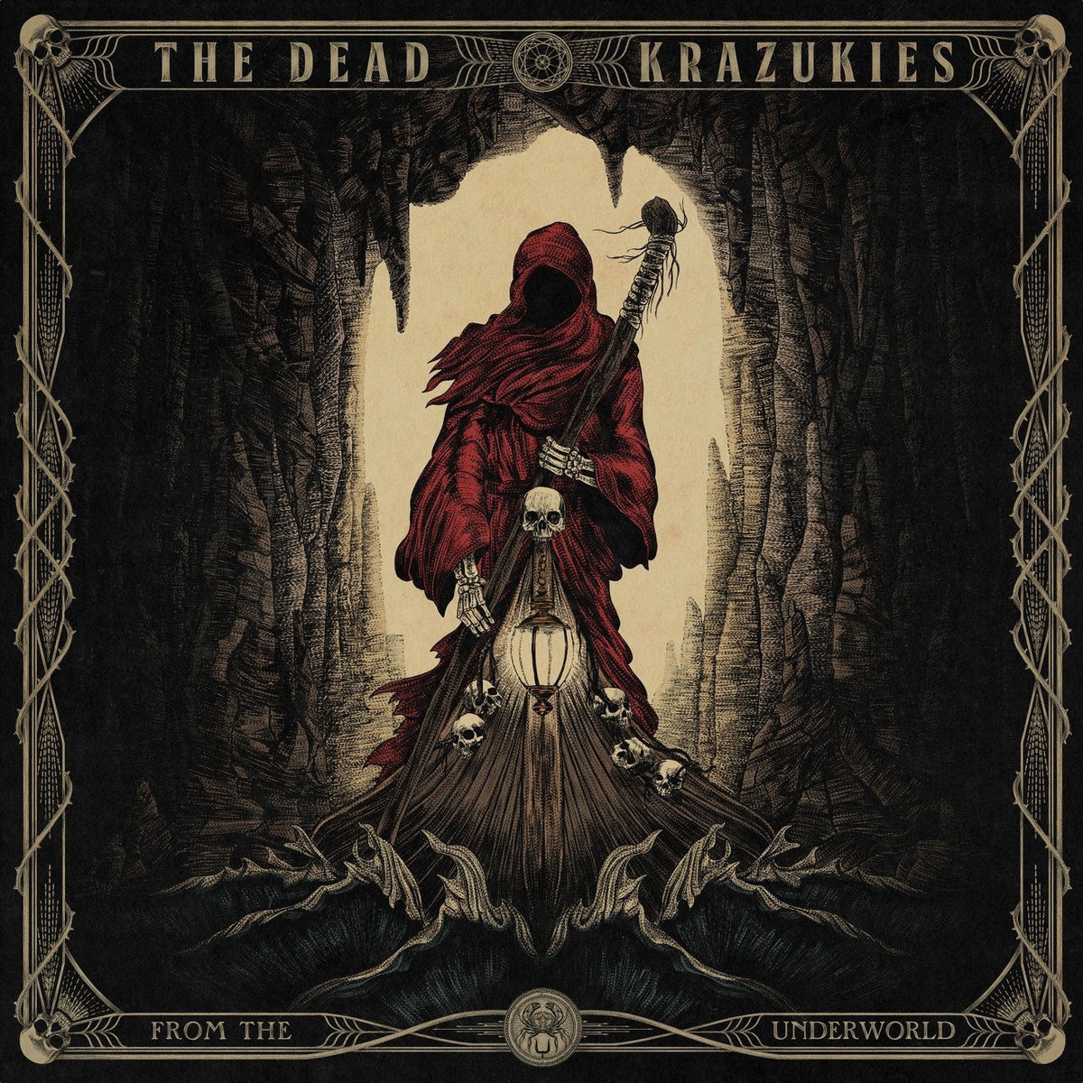 Dead Krazukies – From The Underworld [LP] vinyl record cover