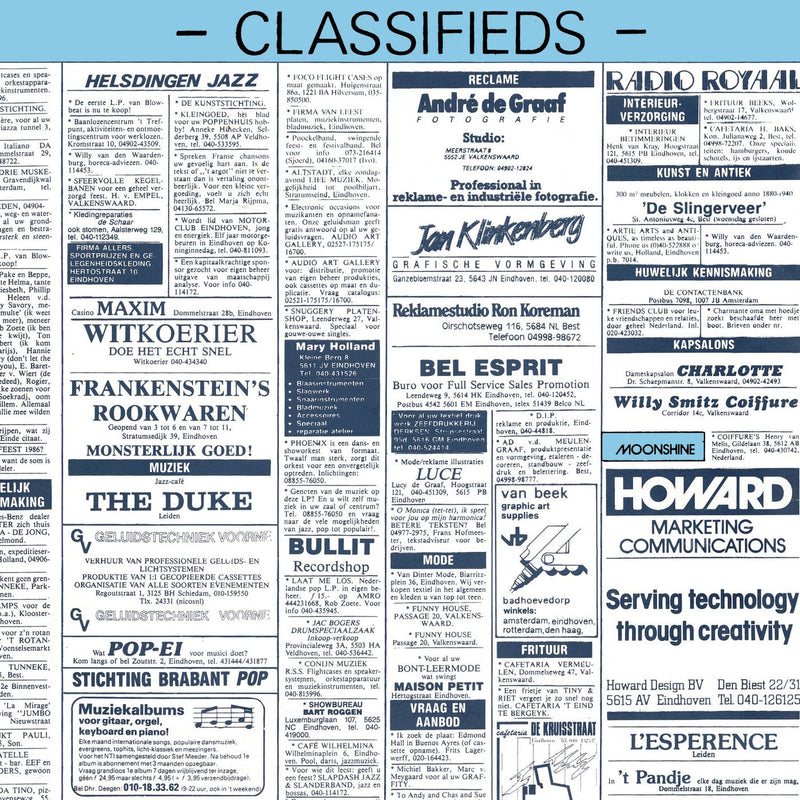 Monica Rypma – Classifieds vinyl record cover