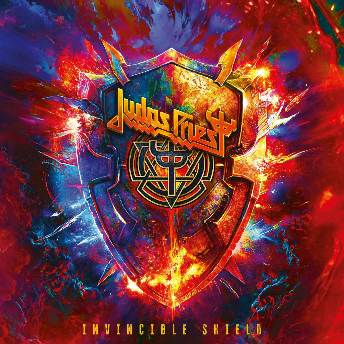 Judas Priest – Invincible Shield (Standard Vinyl) vinyl record cover