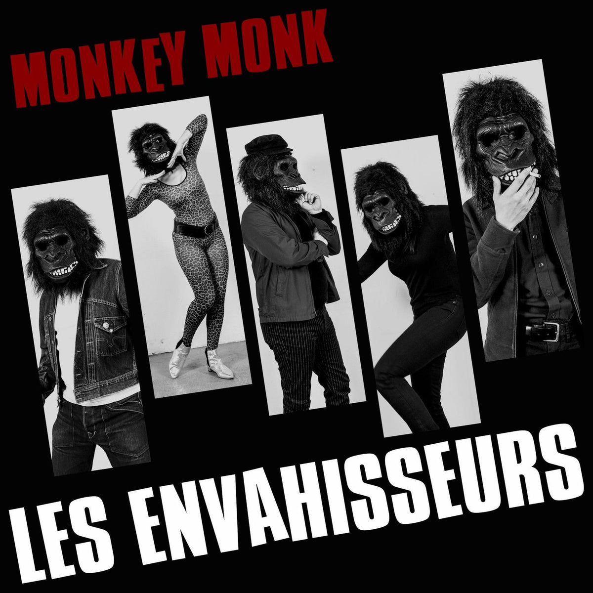 Les Envahisseurs – Monkey Monk vinyl record cover
