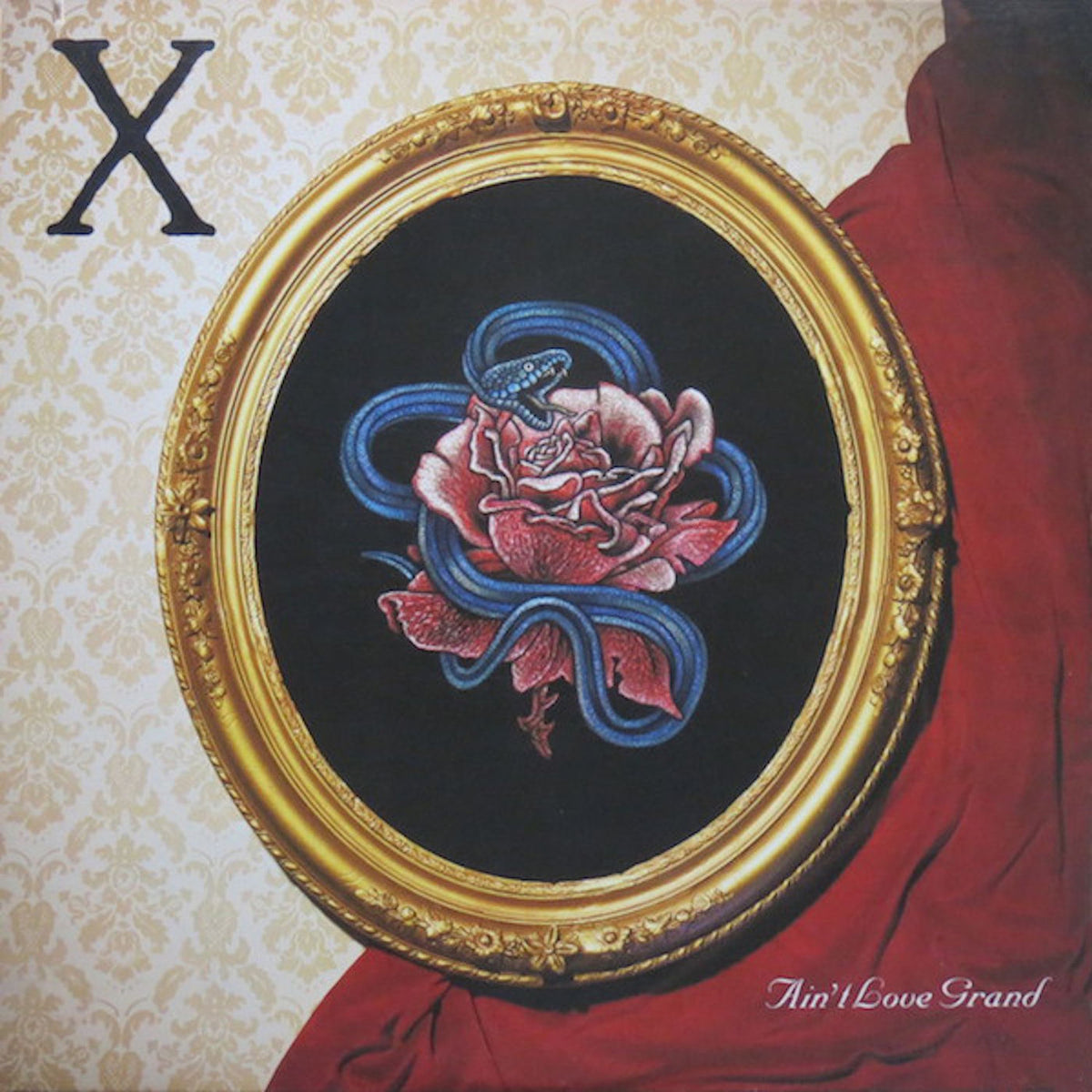 X – Ain't Love Grand (Red Vinyl) (RSD 2023) vinyl record cover