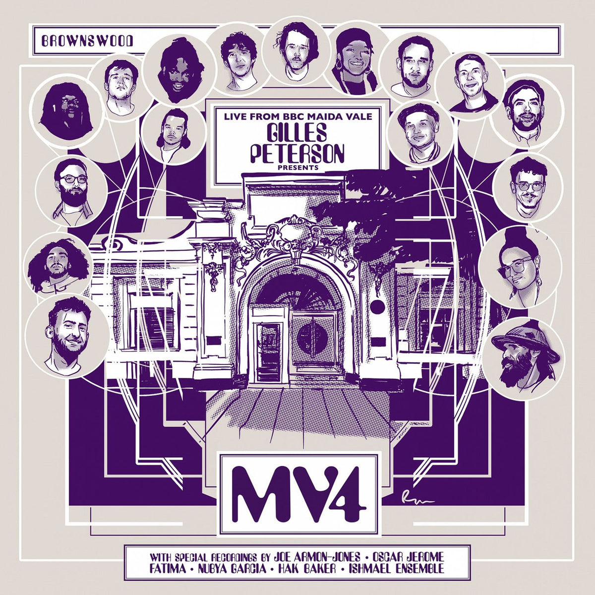 Various Artists – Gilles Peterson Presents: Mv4 vinyl record cover