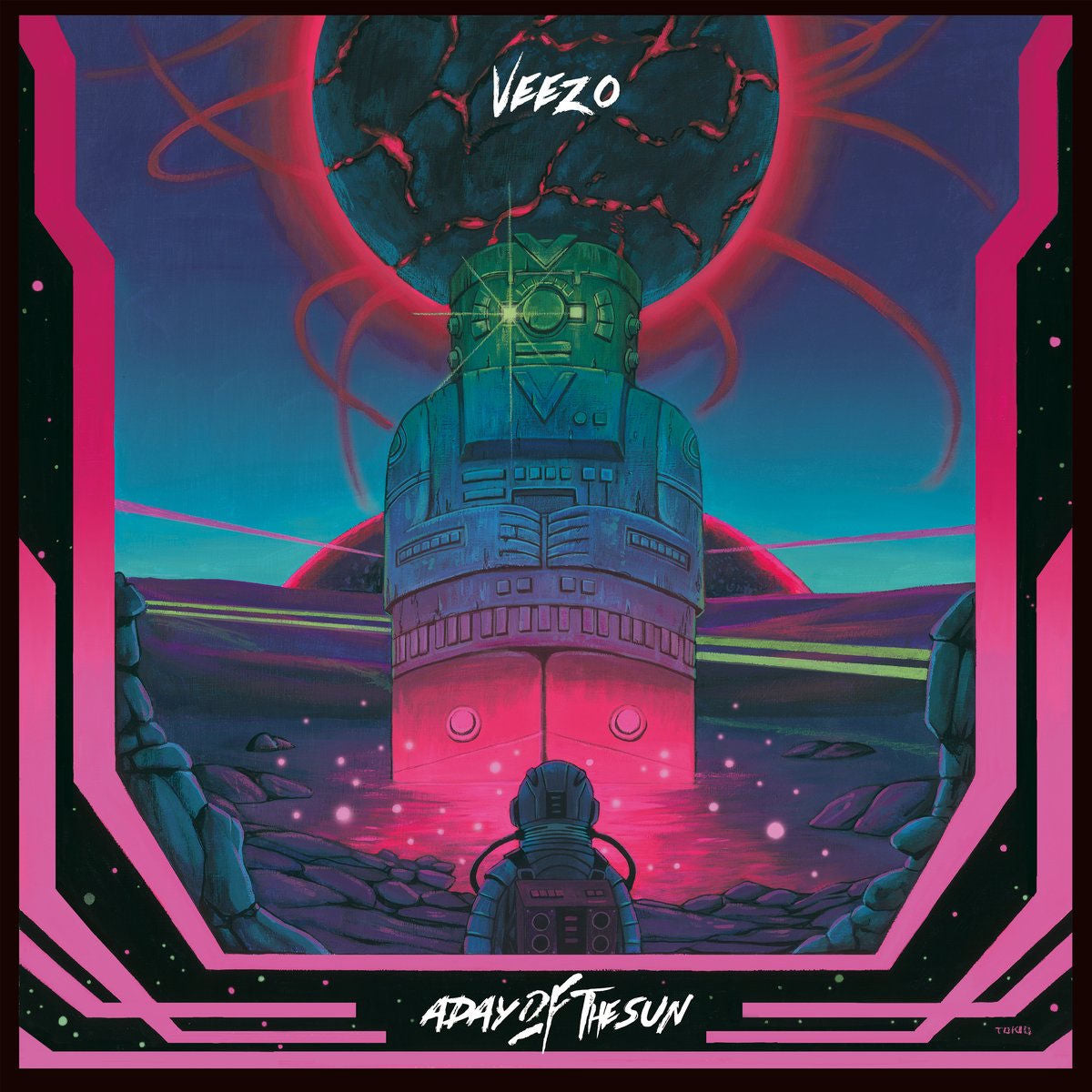 Veezo – adayofthesun vinyl cover