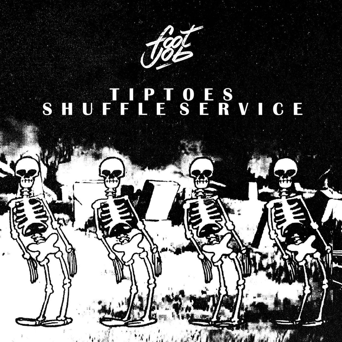 Tiptoes – Shuffle Service vinyl cover