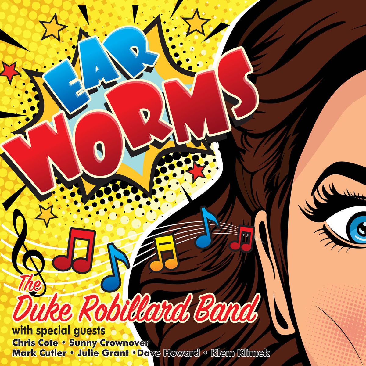 Duke Robillard – Ear Worms vinyl cover