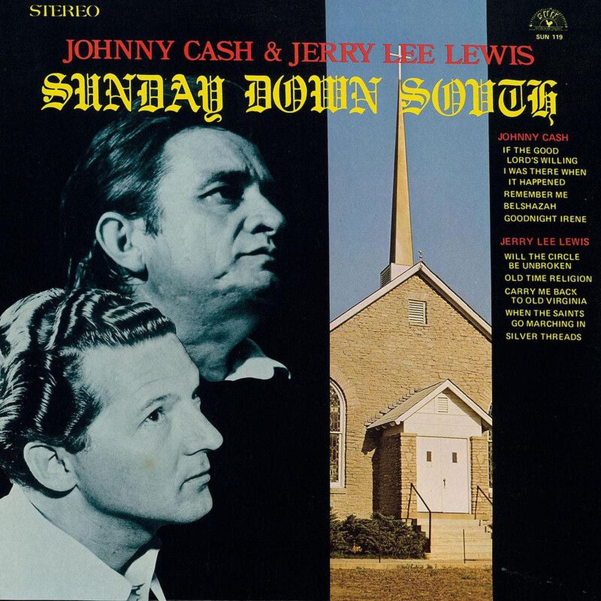 Johnny Cash – Sunday Down South vinyl cover