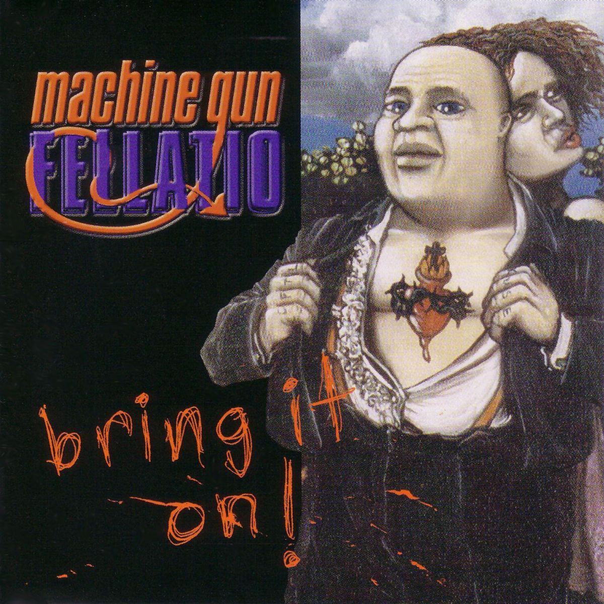 Machine Gun Fellatio – Bring It On vinyl record cover