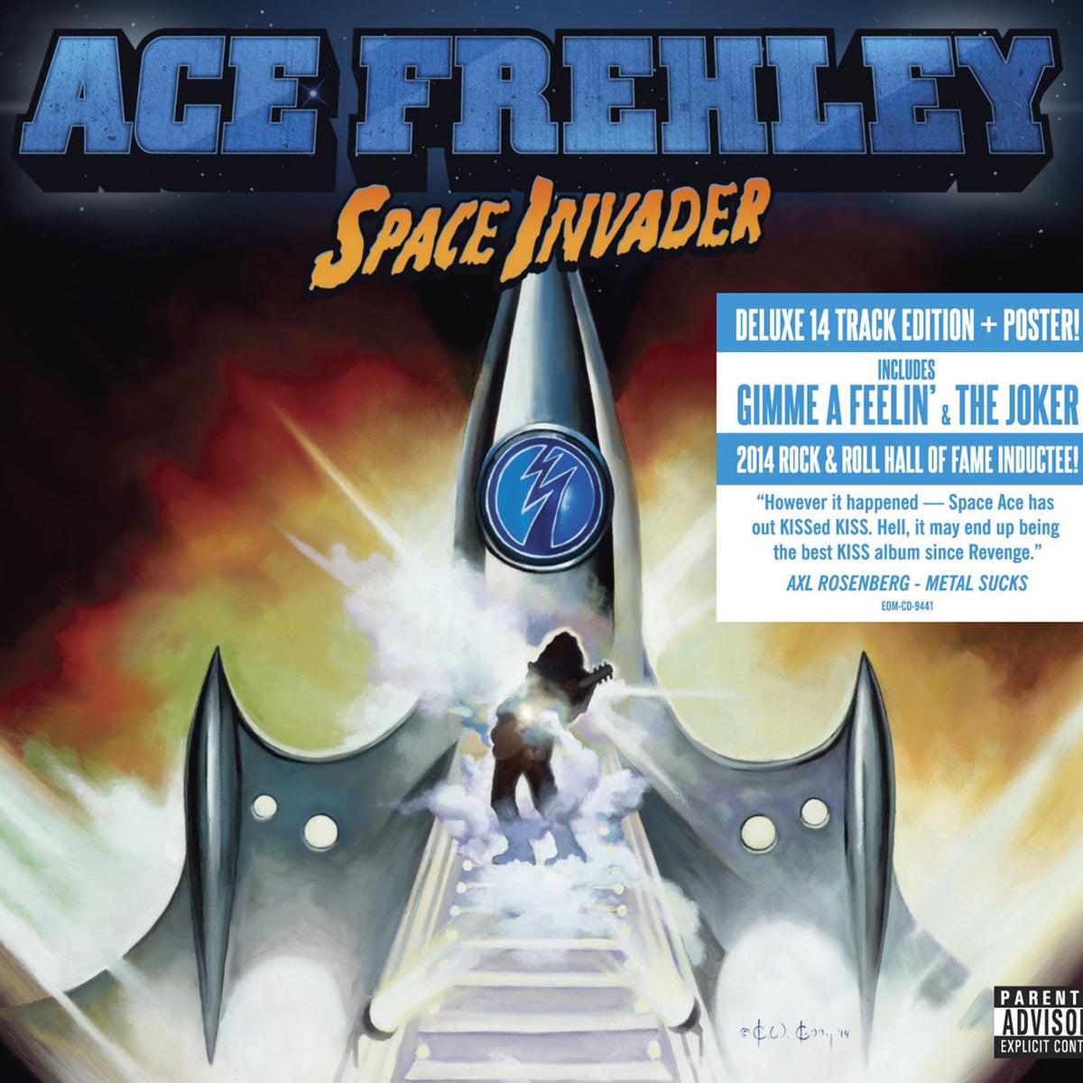 Ace Frehley – Space Invader (Deluxe Edition) vinyl cover