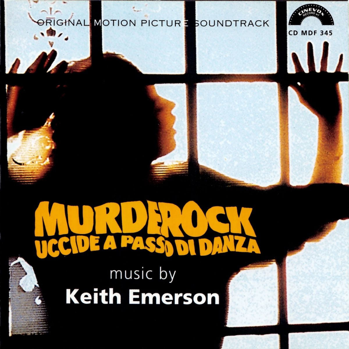 Keith Emerson – Murderock (Original Soundtrack from "Murderock, uccide a passo di danza") vinyl cover