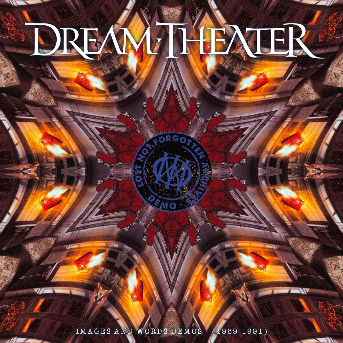 Dream Theater – Lost Not Forgotten Archives: Images And Words Demos (1989-1991) [3LP+2CD] (RUBY VINYL GATEFOLD) vinyl record cover