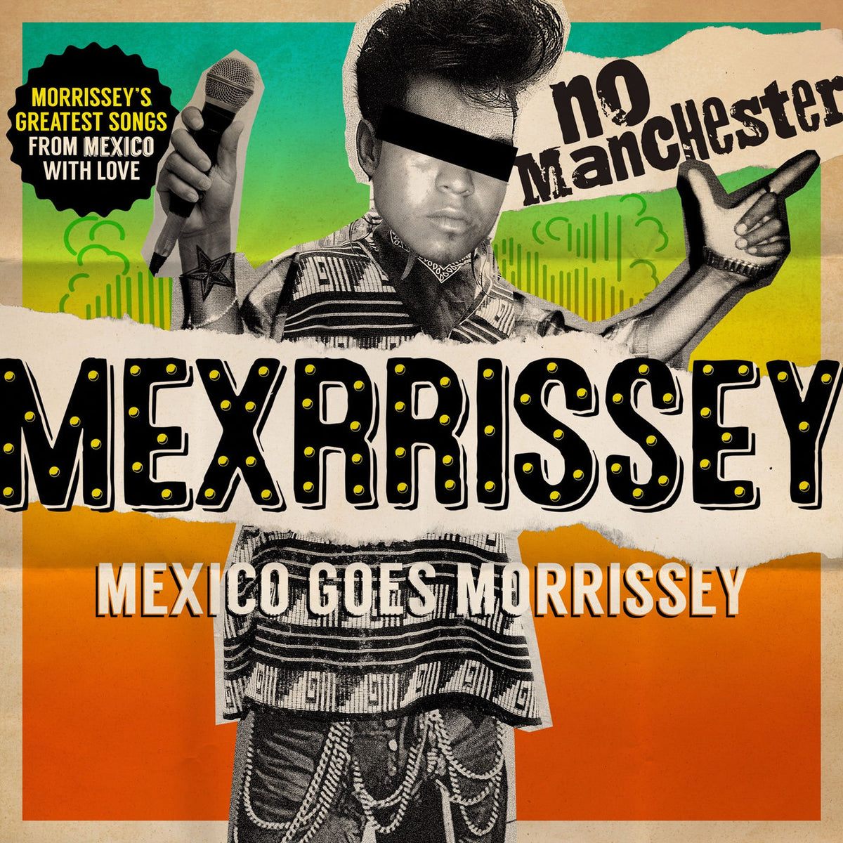 Mexrrissey – No Manchester vinyl record cover